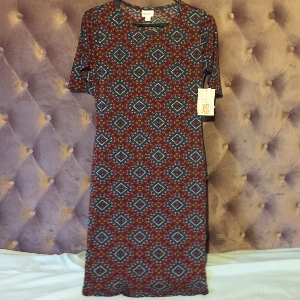 XS LulaRoe Julia Dress NWT