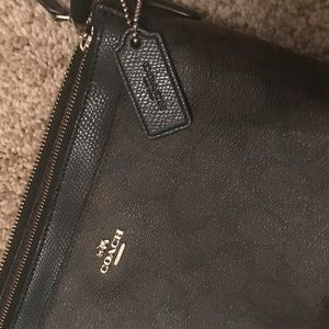 Coach crossbody with zipper pouch