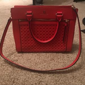 Kate spade coral handbag medium size