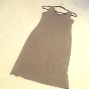 Ribbed bodycon dress.