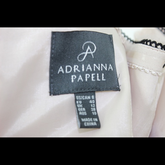 Adrianna Papell brocade strapless formal dress - Picture 3 of 8