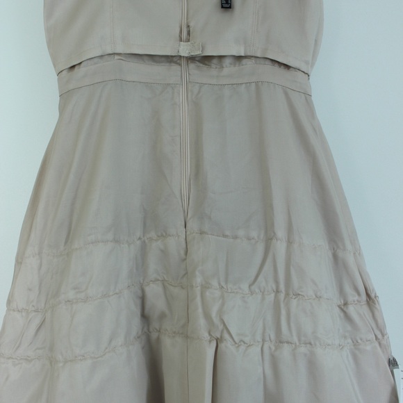 Adrianna Papell brocade strapless formal dress - Picture 5 of 8