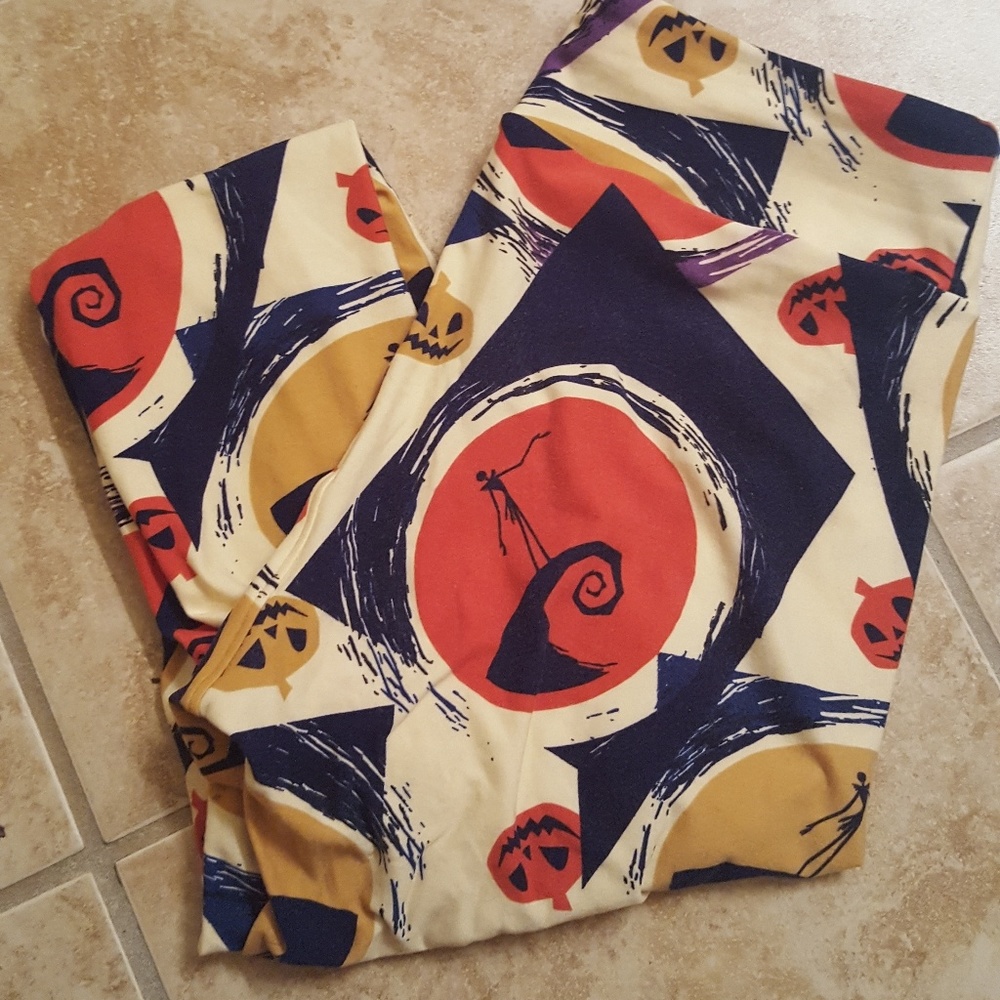 UnicornLularoe nightmare before christmas leggings