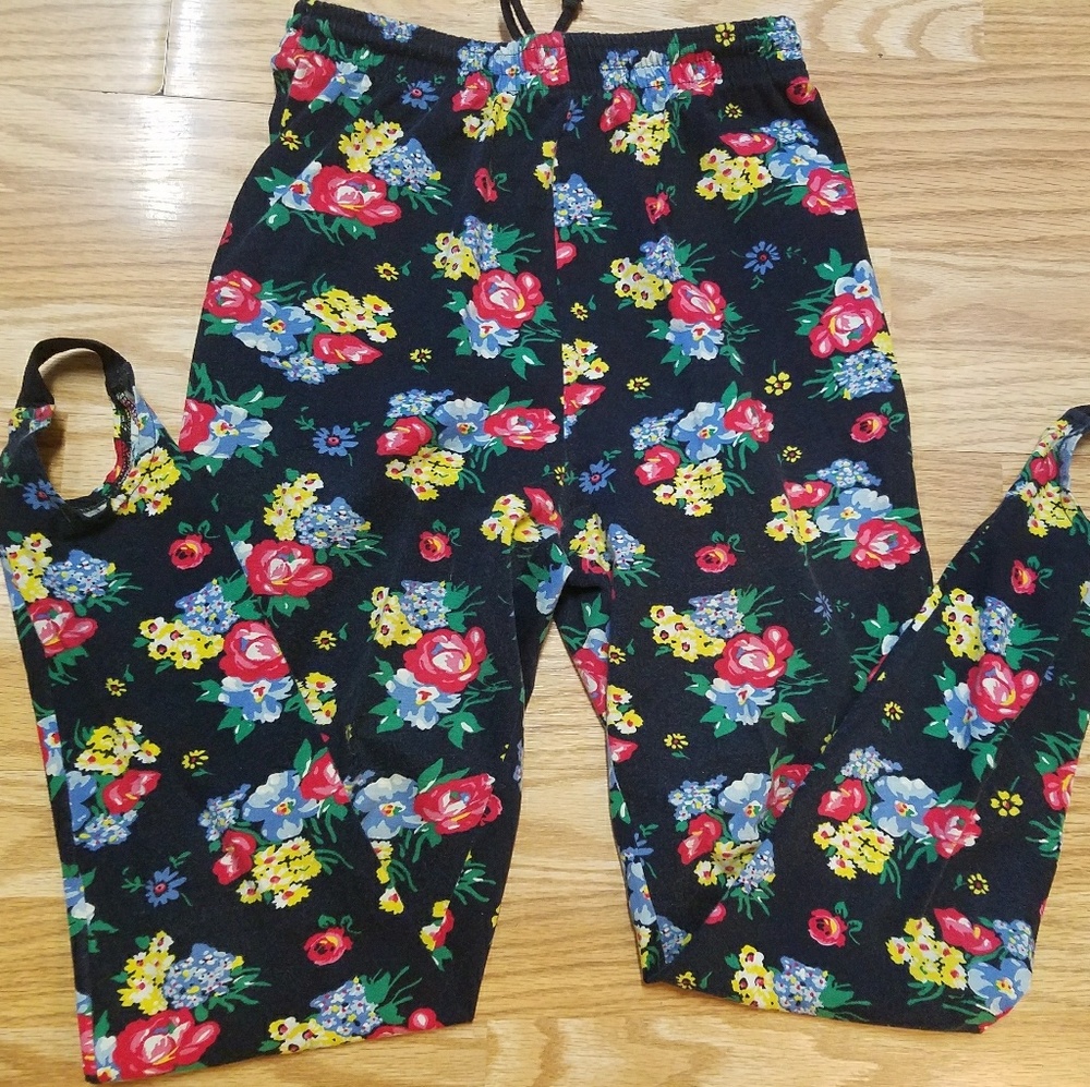 80's 90's liz wear stirrup pants. Size med