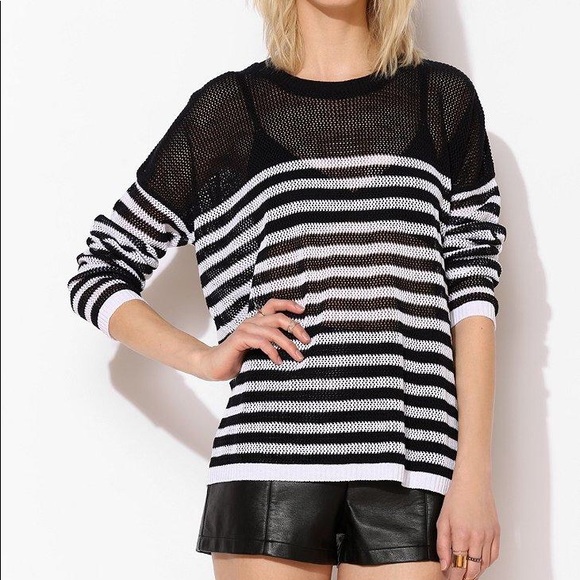 mesh sweaters
