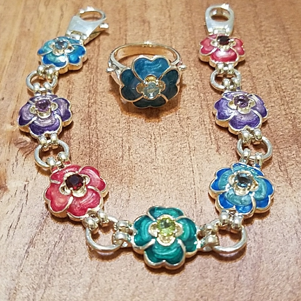 Set silver Bracelet