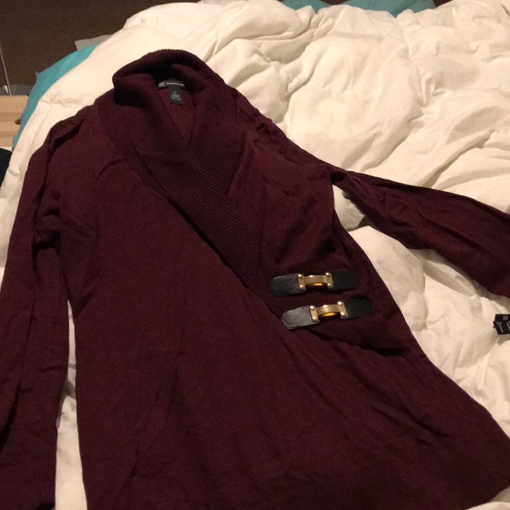 Buckle Tunic Sweater
