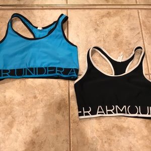 Under Armour heat gear sports bra bundle