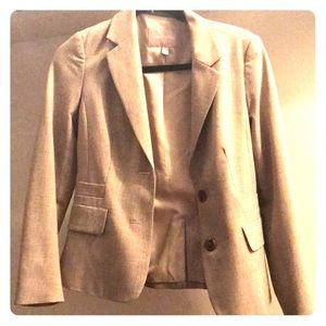 Tan Banana Republic blazer