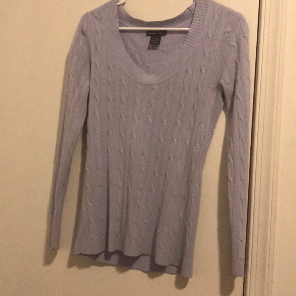 Light purple sweater