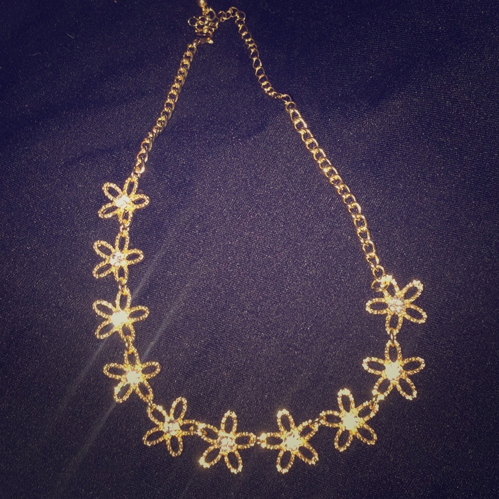gold choker