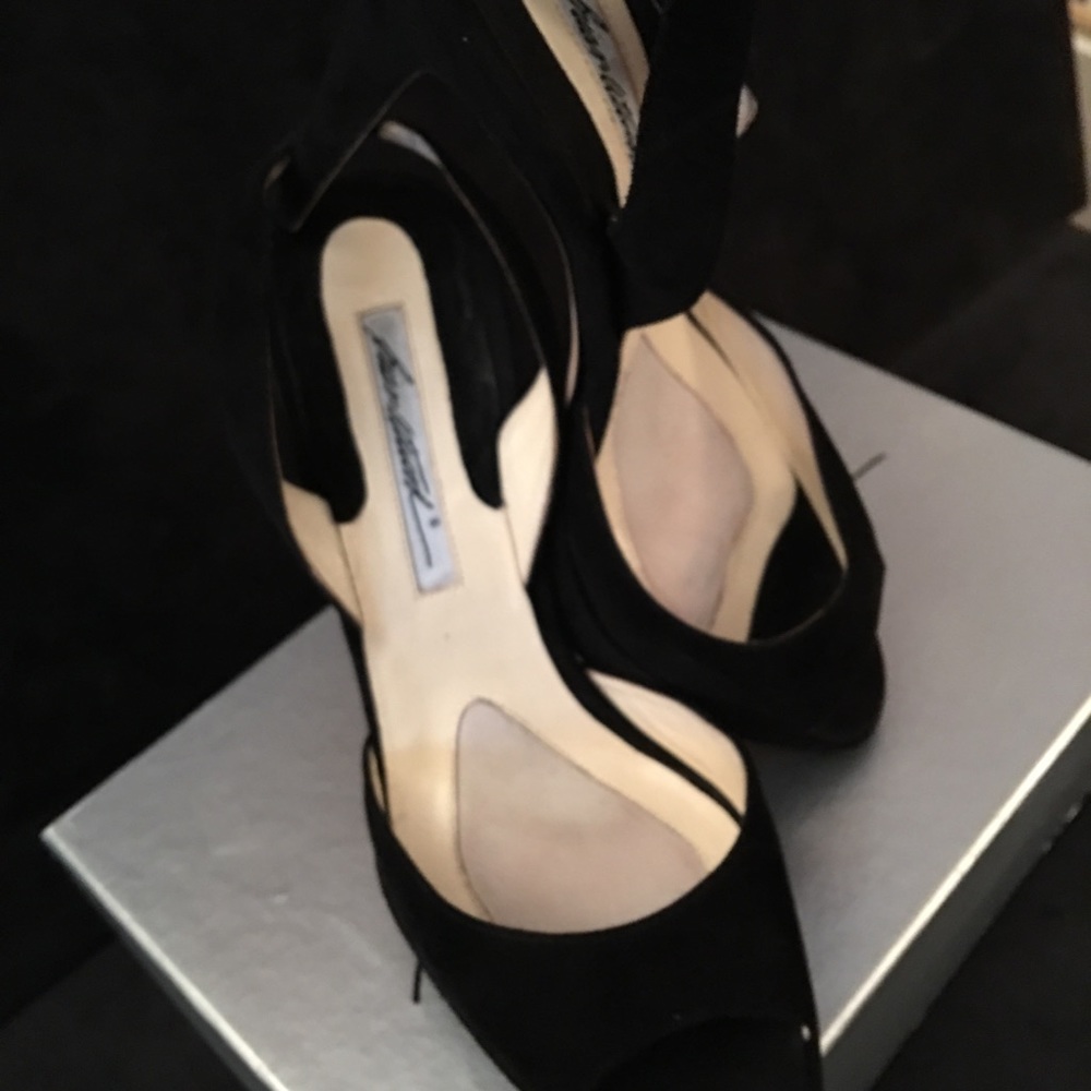 Bryan Atwood Suede Stilettos