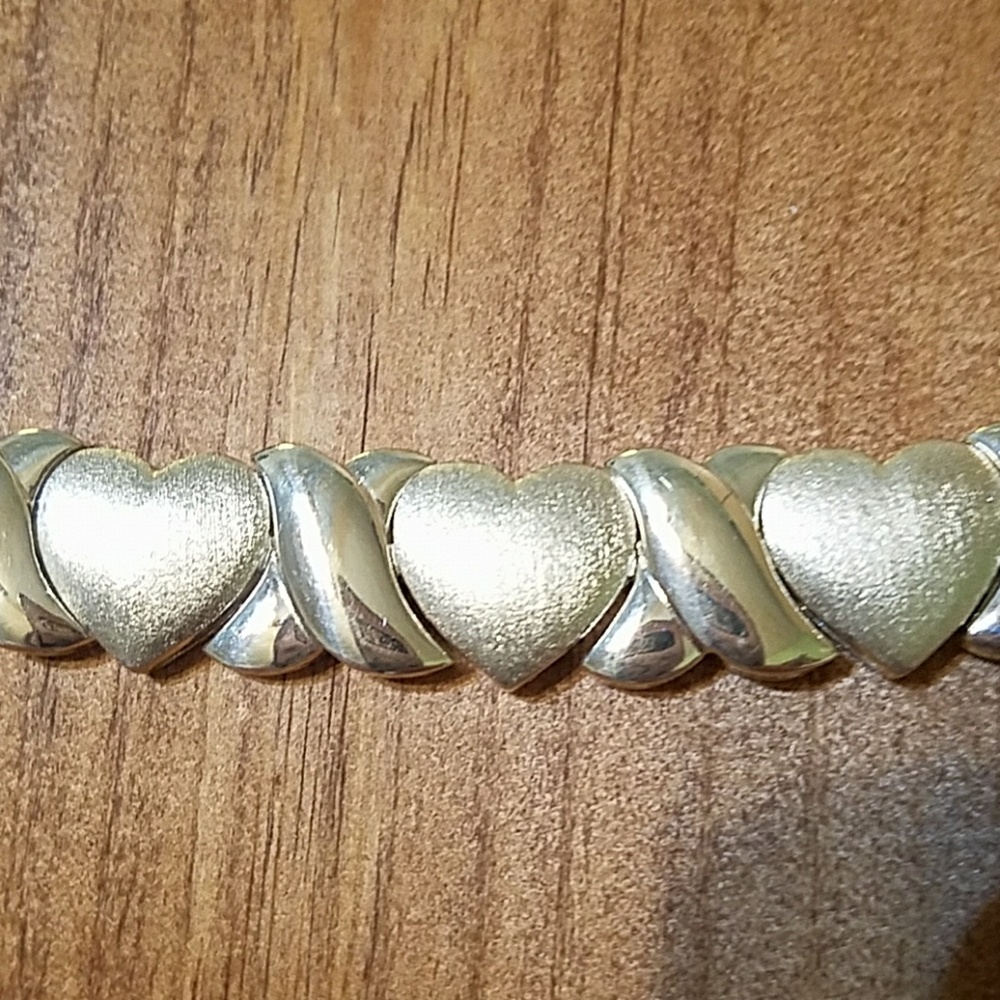 Sterling silver xo