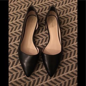 NWOT Cole Haan 8.5 Black Leather Flats