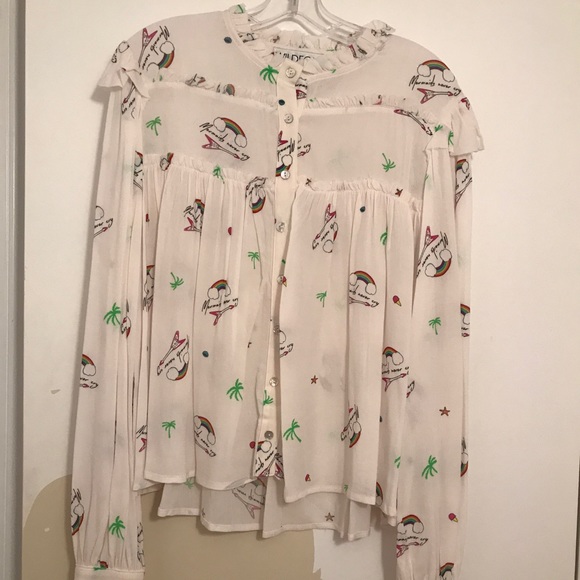 Wildfox blouse - Picture 1 of 6