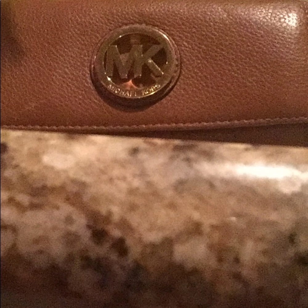 Michael Kors brown wallet