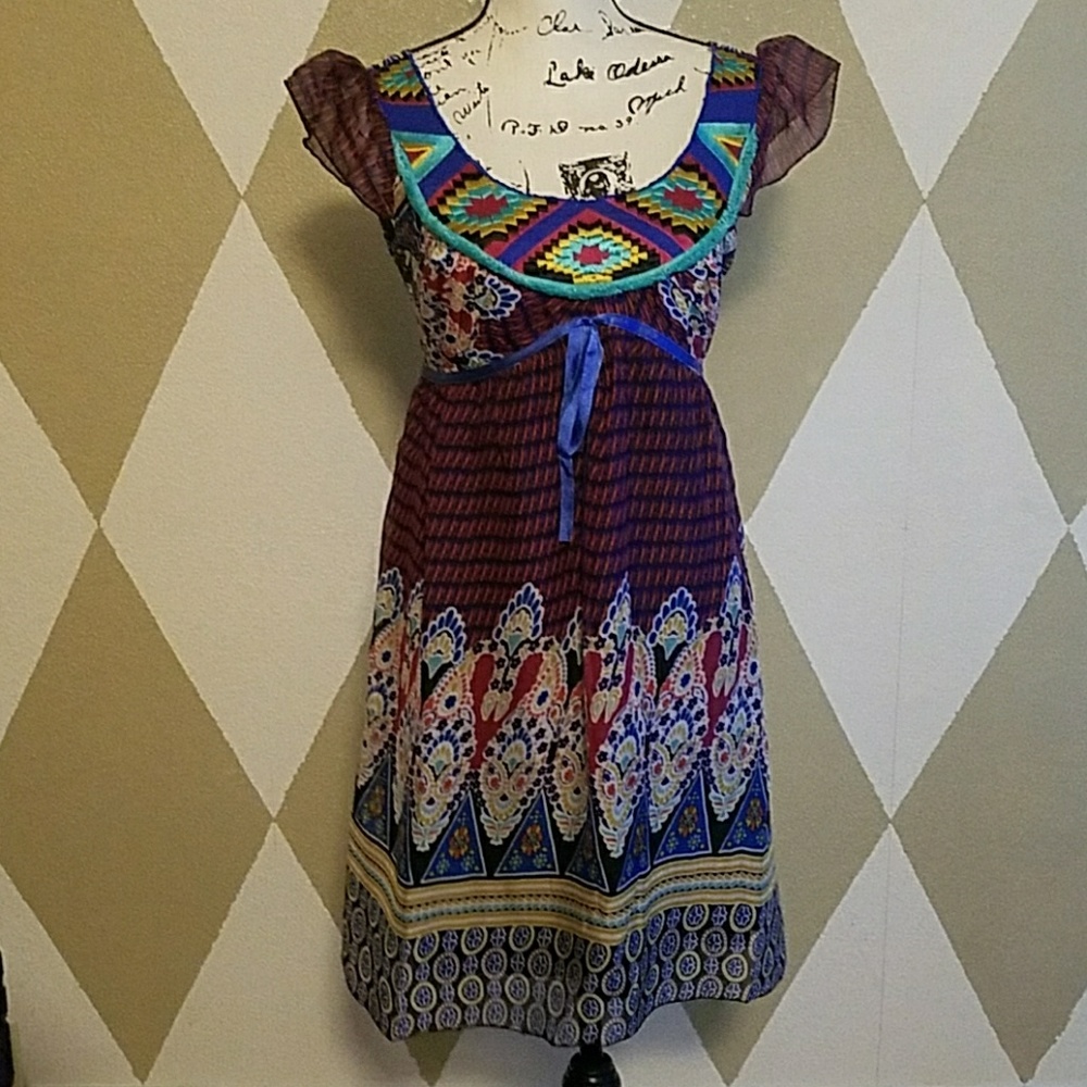 Whimsical baby doll dress