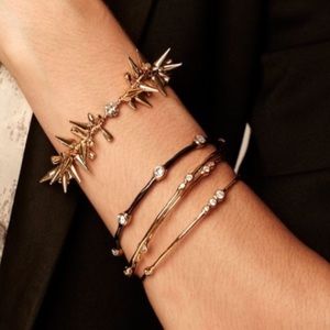 Stella & Dot Devi Bangles (3). Gold. NWT