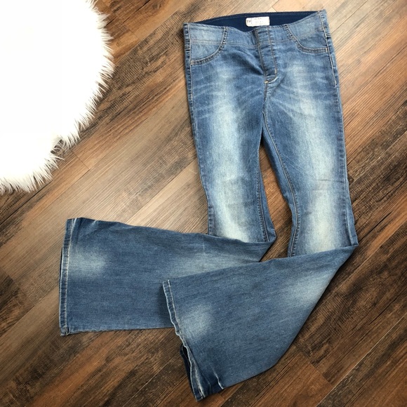 stretch bell bottoms