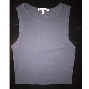 Blue Express crop top