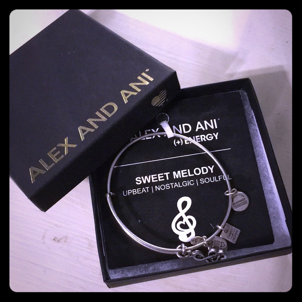 Alex and Ani music bracelet