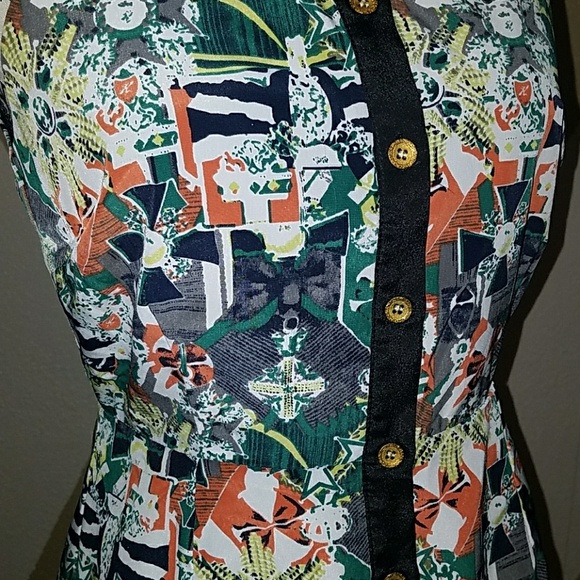 Mod button up dress - Picture 3 of 3