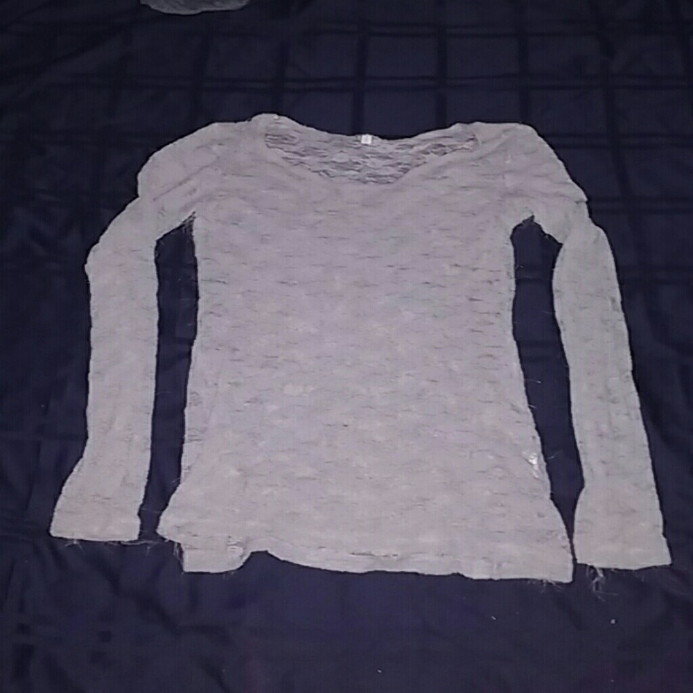 S womens long sleeve light top