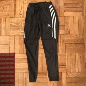 Adidas gray track pants