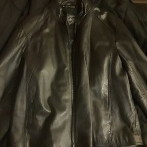 Kenneth Cole real leather  Jacket