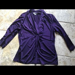 Liz Claiborne knot front top