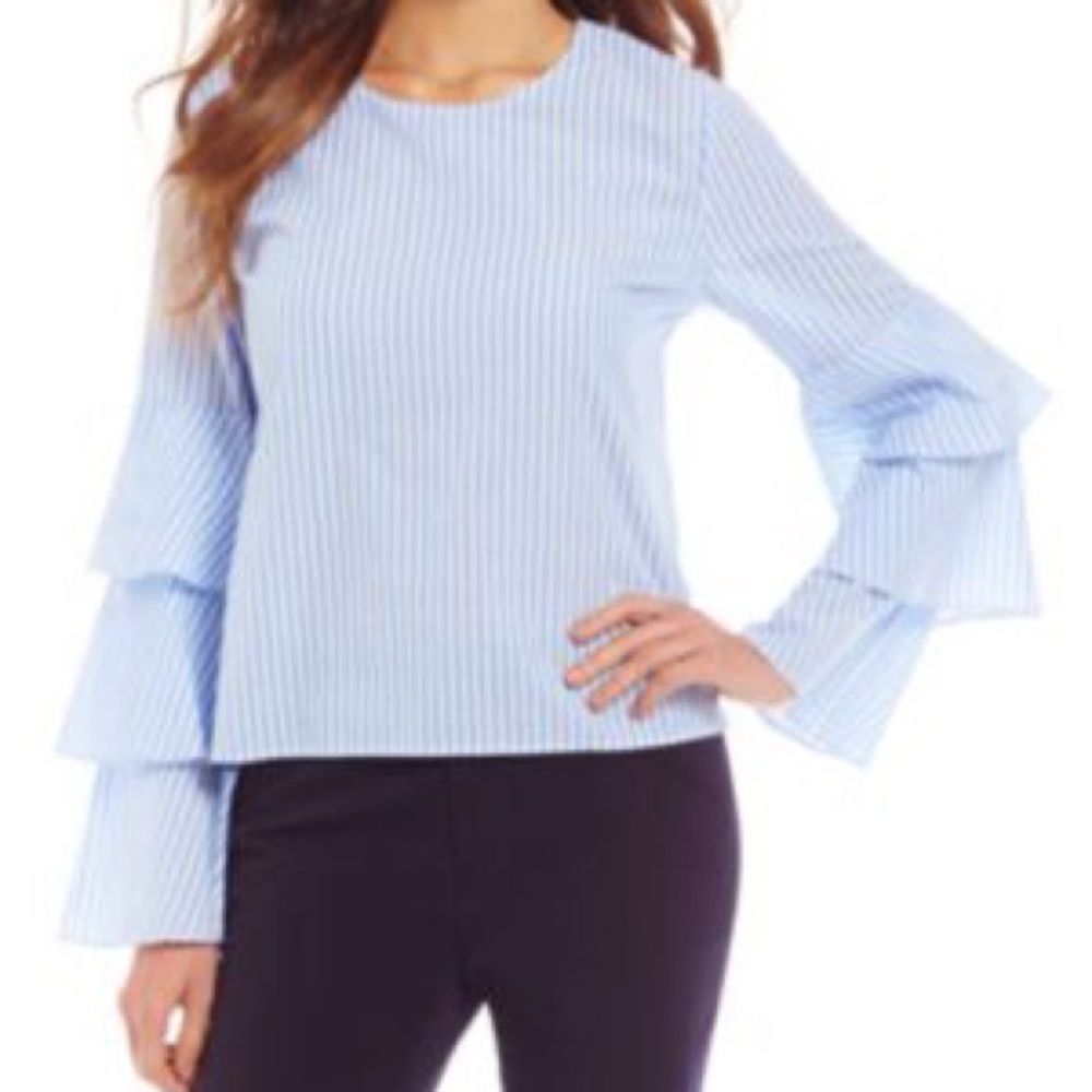 Gianni Bini Bell Sleeve Top