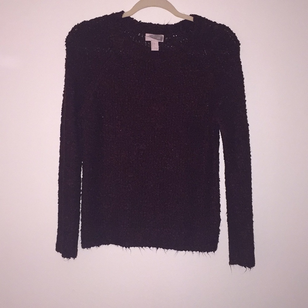 Burgundy sweater