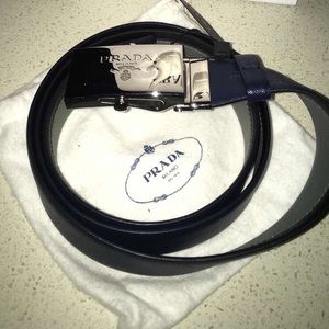 Authentic Prada Milano belt