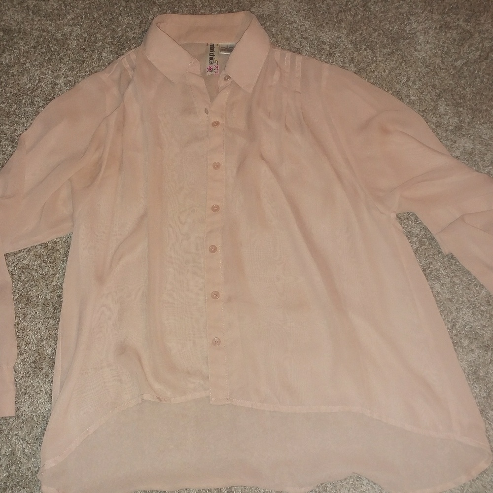 Nude colored shirt