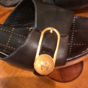 Authentic Chanel slides