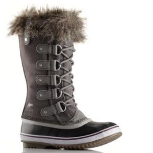 SOREL Joan of the Arctic Grey Snow Boots