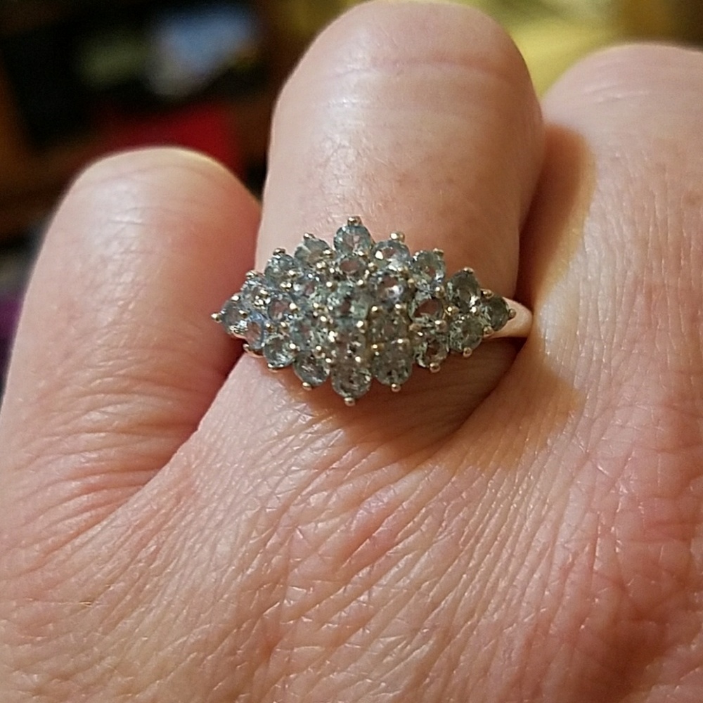 Aquamarine ring