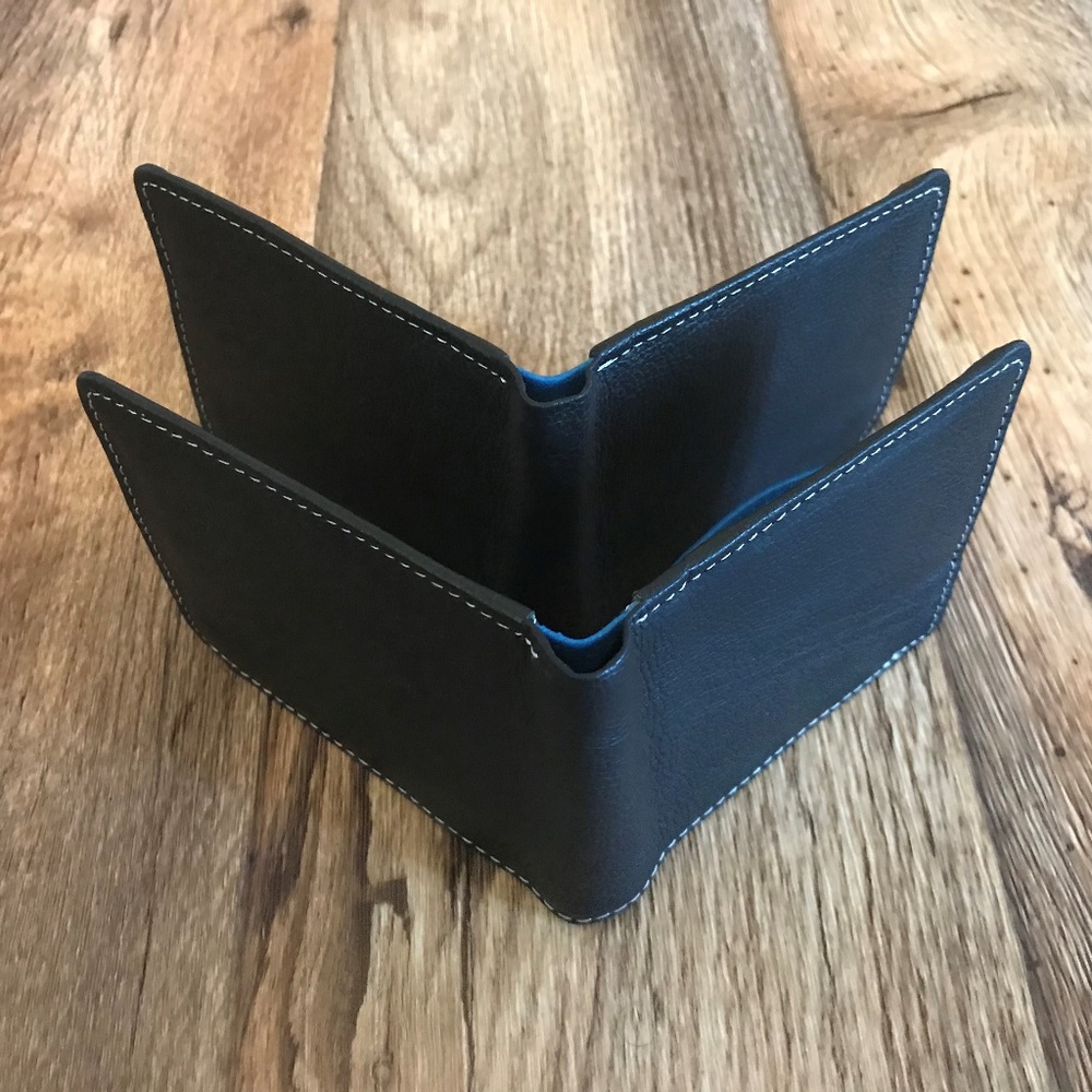 Lot of 2 Men Wallet Genuine Supreme Leather Purse - Picture 8 of 8