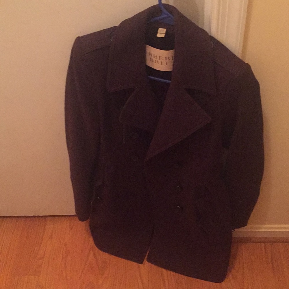 Burberry wool coat