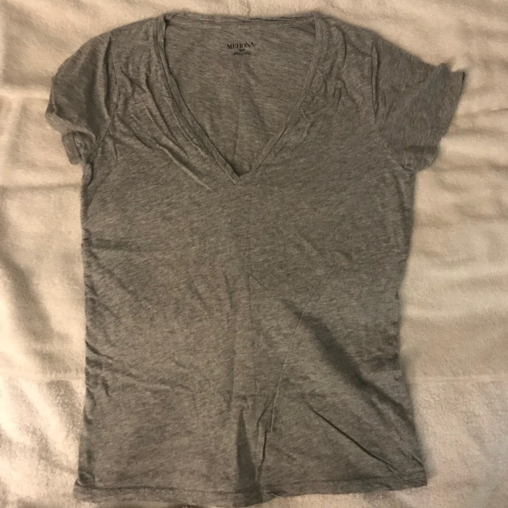 Merona classic heathered grey T-shirt