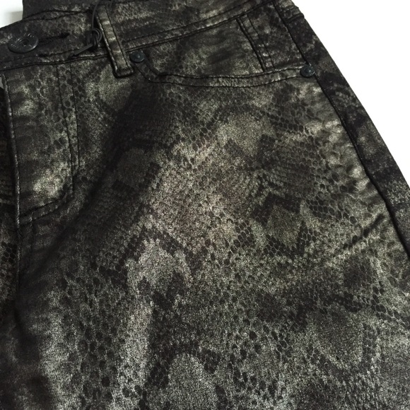 i Jeans by Buffalo snake print metallic jeans - Picture 4 of 7