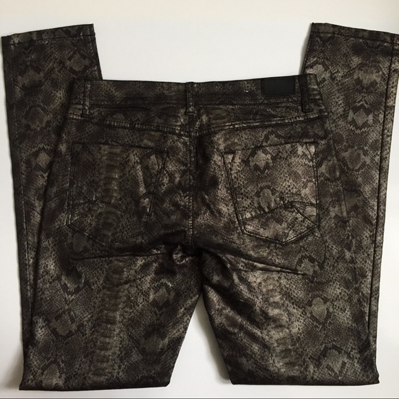 i Jeans by Buffalo snake print metallic jeans - Picture 2 of 7