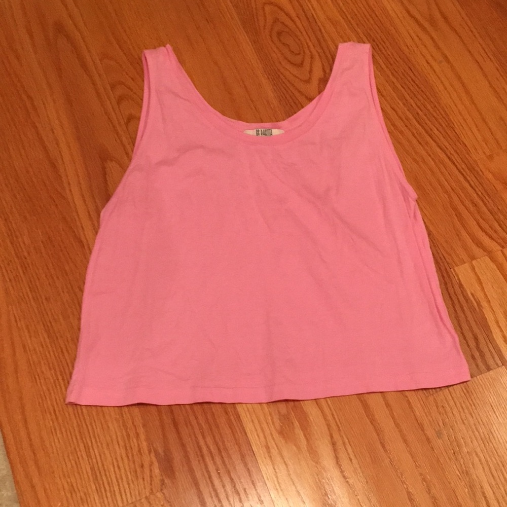 Hot pink tank top