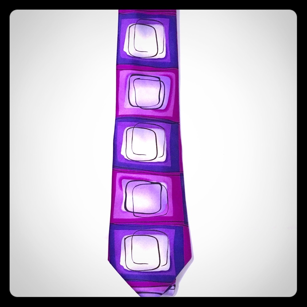 Purple Jerry Garcia Tie