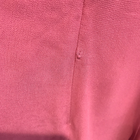 ✨sold✨reformation • kaia off shoulder cerise dress - Picture 8 of 8