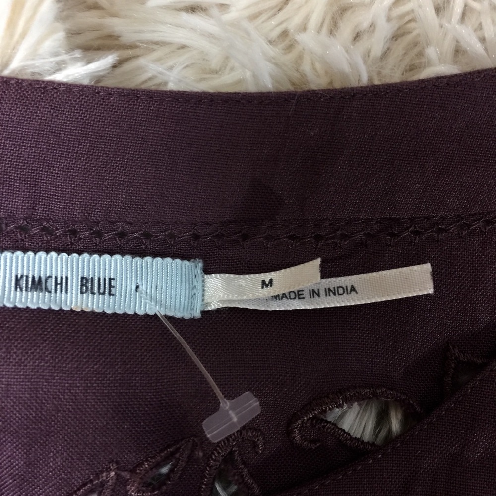 $$SOLD$$Urban outfitters kimchi Blue crop top M - Picture 6 of 8