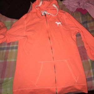 Pink, size large, hoodie