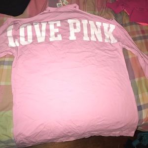 Pink, size large, brand new with tags