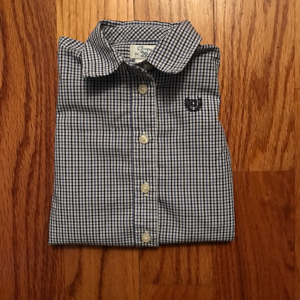 Baby boy Chaps button down shirt - Picture 2 of 2
