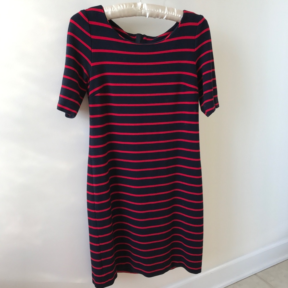 Striped Dress - Banana Republic